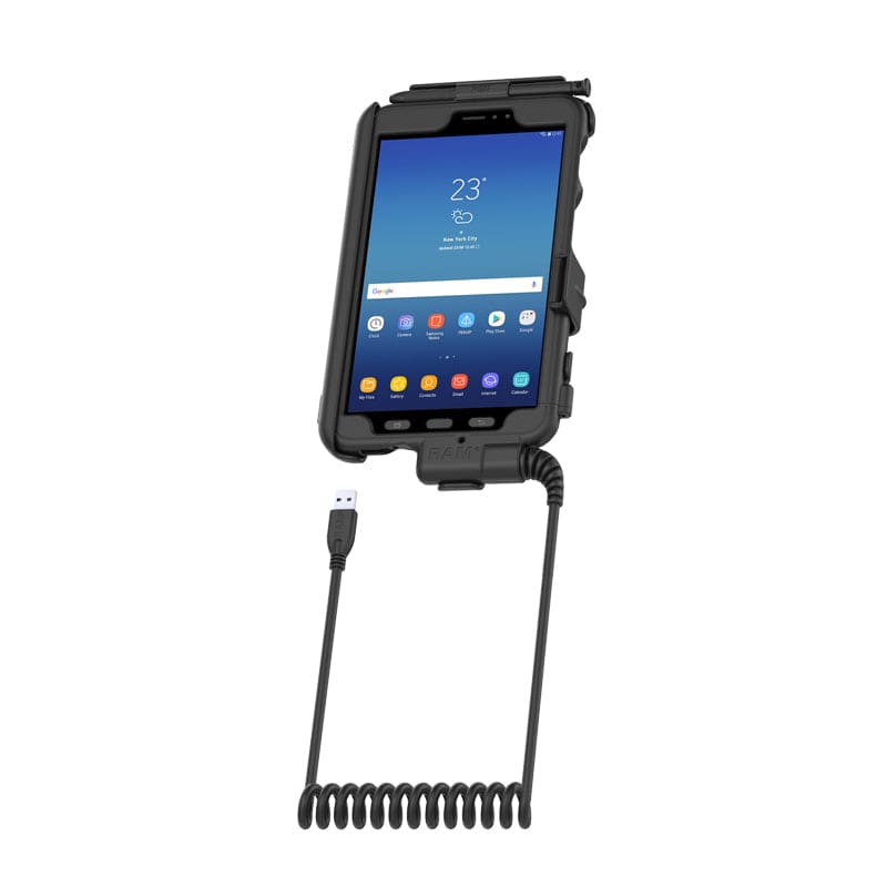 RAM® Tough-Case™ Holder for Samsung Tab Active3, Tab A 8.4 & 8.0 + More - RAM-HOL-TC-SAM29FU - OC Mounts