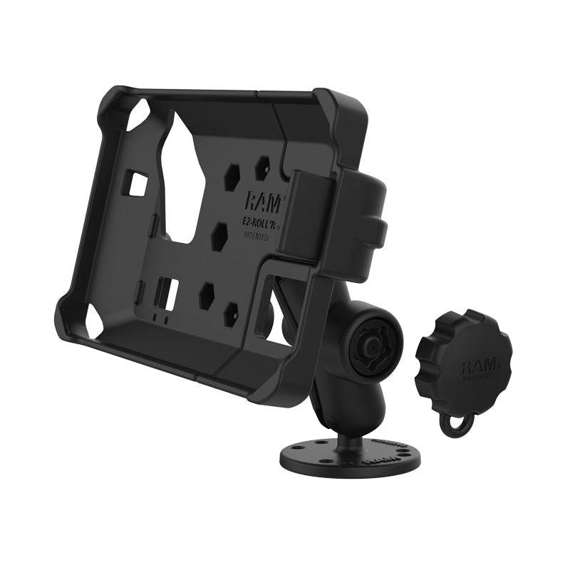 RAM® EZ-Roll'r™ Drill-Down Mount for Garmin dēzl™ OTR700 - RAM-B-138L-GA77LU - OC Mounts