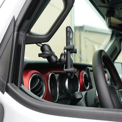 RAM® Ball Adapter Base for Grab Handles & Handlebar Clamps - RAM-B-367BU