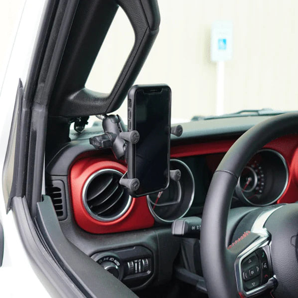 RAM® Ball Adapter Base for Grab Handles & Handlebar Clamps - RAM-B-367BU