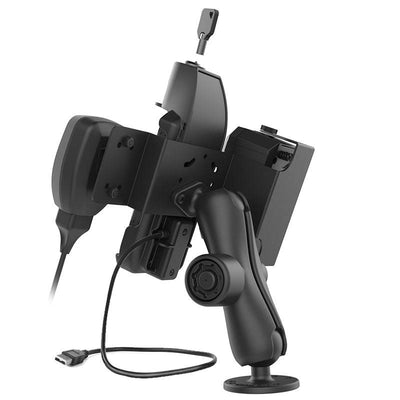 RAM® Double Ball Mount for Sonim XP5s with Speaker & Hardwire Bundle - RAM-138-S-SNM1PL-V7B1U - OC Mounts