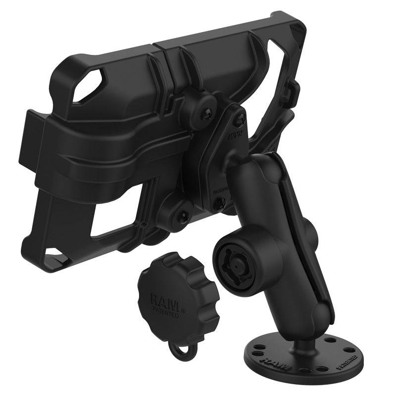 RAM® EZ-Roll'r™ Drill-Down Mount for Garmin dēzl™ OTR700 - RAM-B-138L-GA77LU - OC Mounts
