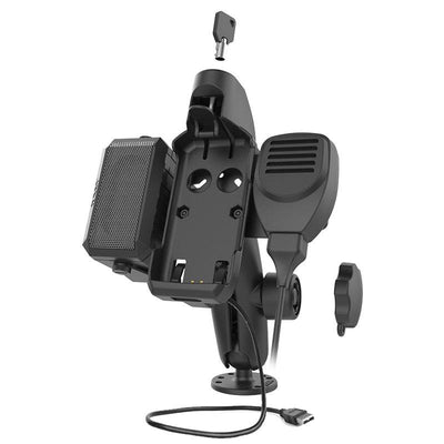 RAM® Double Ball Mount for Sonim XP5s with Speaker & Hardwire Bundle - RAM-138-S-SNM1PL-V7B1U - OC Mounts