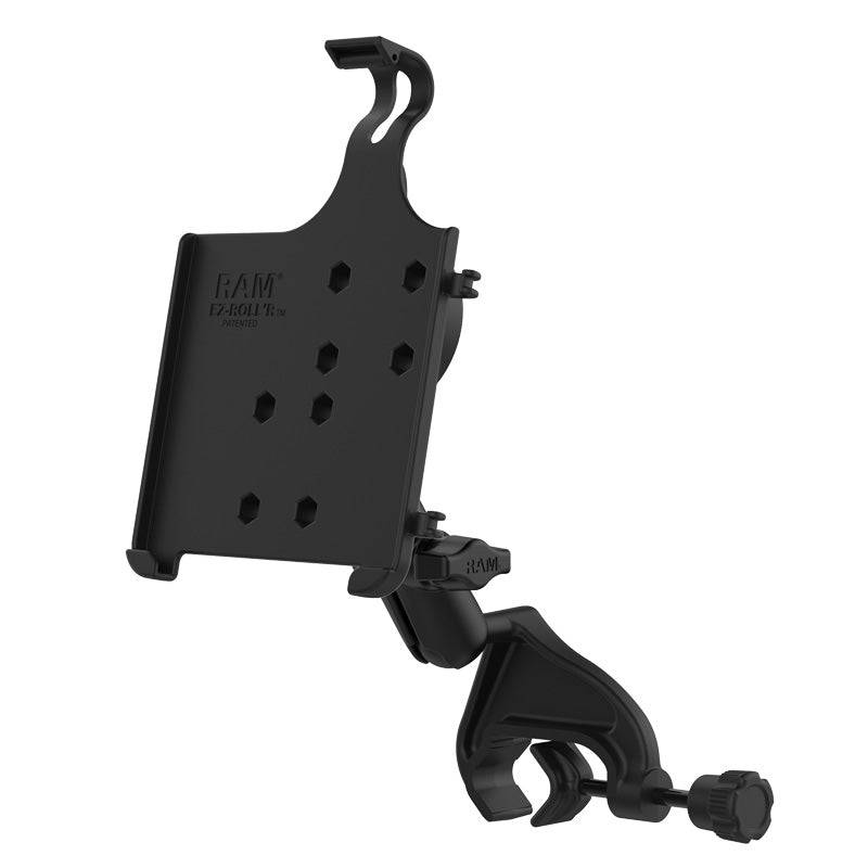 RAM® EZ-Roll'r™ Cradle with Yoke Clamp Mount for Apple iPad mini 6 - RAM-B-121-AP36U - OC Mounts