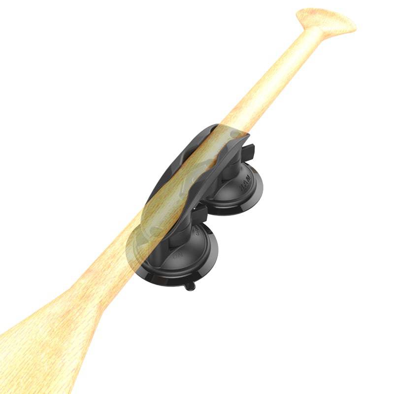 RAM® Tough-Clip™ Paddle Cradle with Double RAM® Twist-Lock™ Suction Cup - RAP-430-224U - OC Mounts