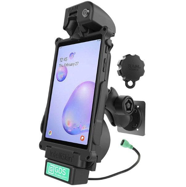 GDS® Tough-Dock™ Locking Vehicle Bundle for Samsung Tab A 8.4 - RAM-GDS-101LB-SAM67-V7B1U - OC Mounts