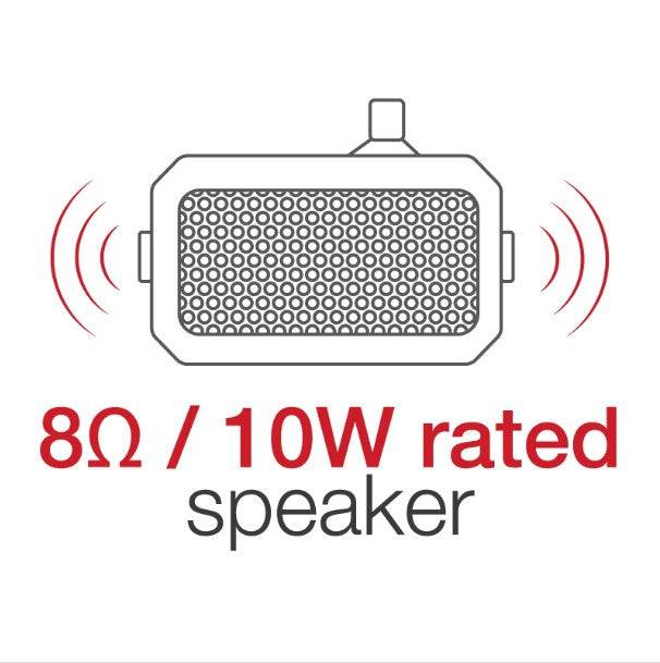 GDS® Audio™ Amplified Speaker with PTT Breakout Feature - RAM-SPEAK-A02 - OC Mounts