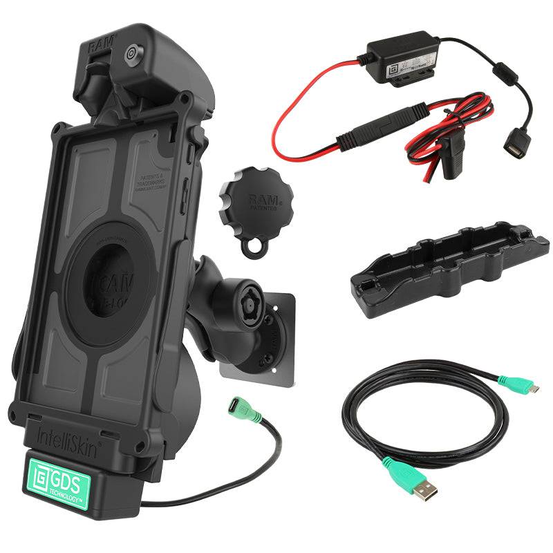 GDS® Tough-Dock™ Locking Vehicle Bundle for Samsung Tab A 8.4 - RAM-GDS-101LB-SAM67-V7B1U - OC Mounts