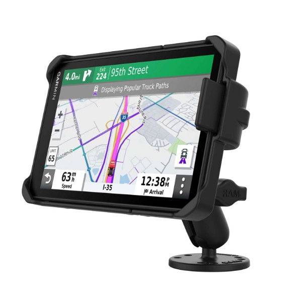 RAM® Drill-Down Mount for Garmin dēzl™ OTR700 - RAM-B-138-GA77LU - OC Mounts