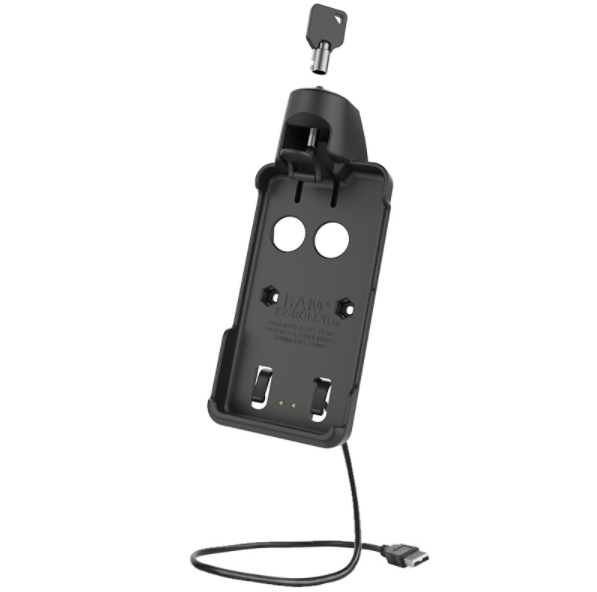 RAM® EZ-Roll'r™ Powered Locking Dock for Sonim XP8 - RAM-HOL-SNM2PLU - OC Mounts