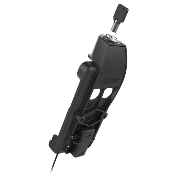 RAM® EZ-Roll'r™ Powered Locking Dock for Sonim XP8 - RAM-HOL-SNM2PLU - OC Mounts