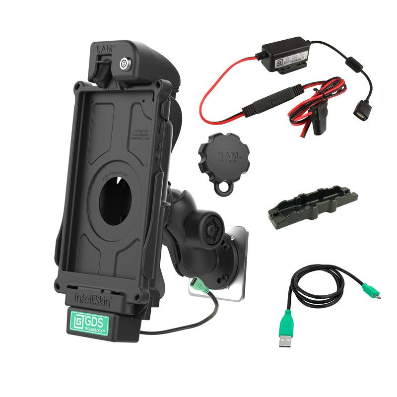 GDS® Tough-Dock™ Locking Vehicle Bundle for Samsung Tab A 8.0 (2019) - RAM-GDS-101LB-SAM55-V7B1U - OC Mounts