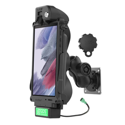 GDS® Tough-Dock™ Locking Vehicle Bundle for Samsung Tab A7 Lite 8.7" - RAM-GDS-101LB-SAM80-V7B1U - OC Mounts