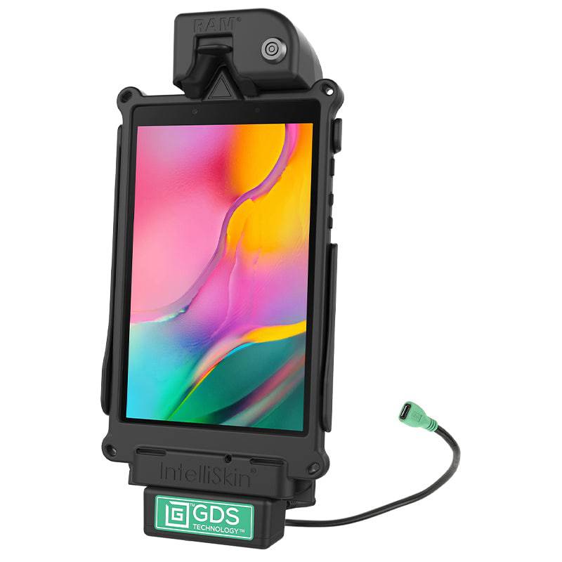 Locking GDS® Tough-Dock™ for Samsung Tab A 8.0 (2019) SM-T290 & T-295 - RAM-GDS-DOCKL-SAM55U - OC Mounts