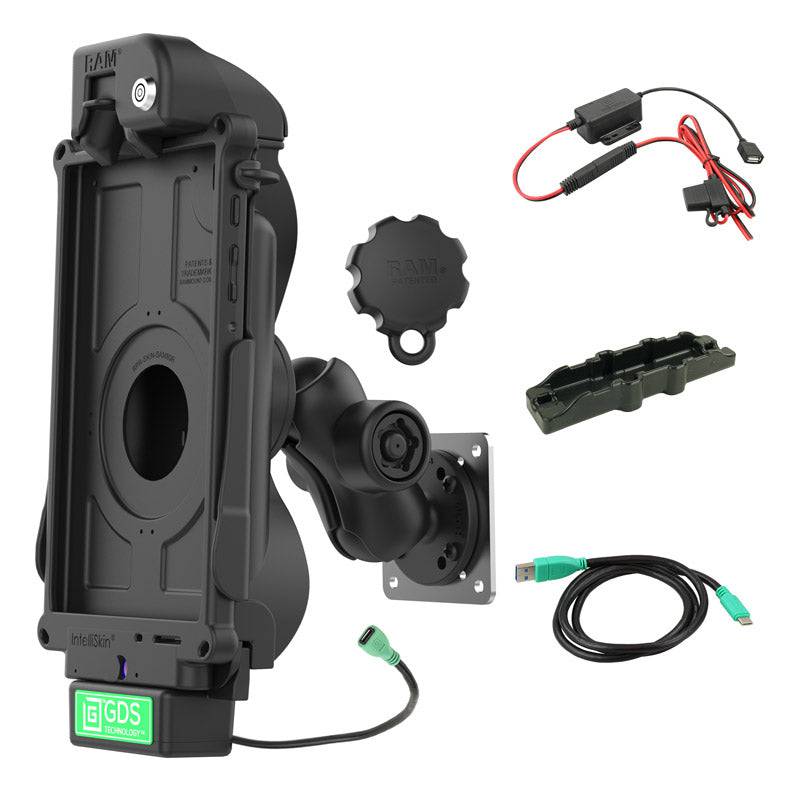 GDS® Tough-Dock™ Locking Vehicle Bundle for Samsung Tab A7 Lite 8.7" - RAM-GDS-101LB-SAM80-V7B1U - OC Mounts