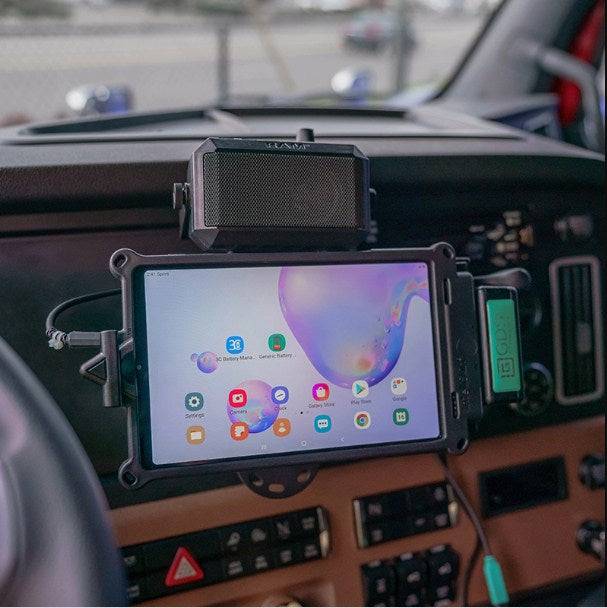 GDS® mUSB Vehicle Dock for Samsung Tab A 8.4 & Tab A 8.0 (2019) - RAM-GDS-DOCKL-V9-SAM67U - OC Mounts
