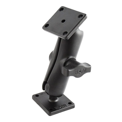 RAM® Drill-Down Double Ball Mount with Rectangle AMPS Plates - RAM-B-141U - OC Mounts