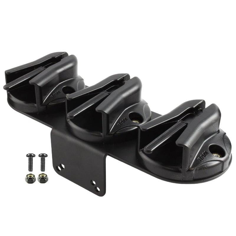RAM® Triple Microphone Clip with 90-Degree Bracket for RAM® Tough-Box™ - RAM-VC-MC3 - OC Mounts