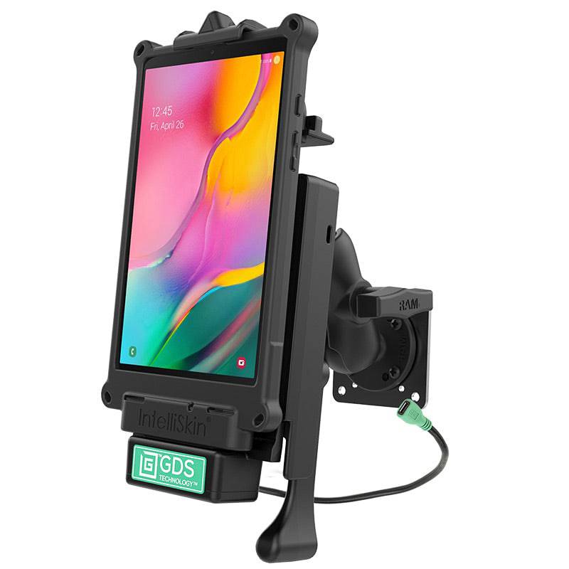 GDS® Locking Vehicle Dock Bundle for Samsung Tab A 8.0 (2019) - RAM-GDS-101LB-OMT2-SAM55-V7B1U - OC Mounts