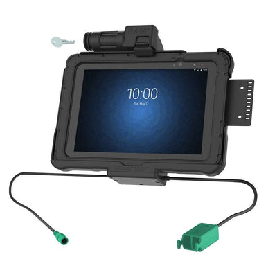 GDS® Key Locking Power + Dual USB Dock for Zebra ET5x 10.1" Series - RAM-HOL-ZE11PD2KLU - OC Mounts