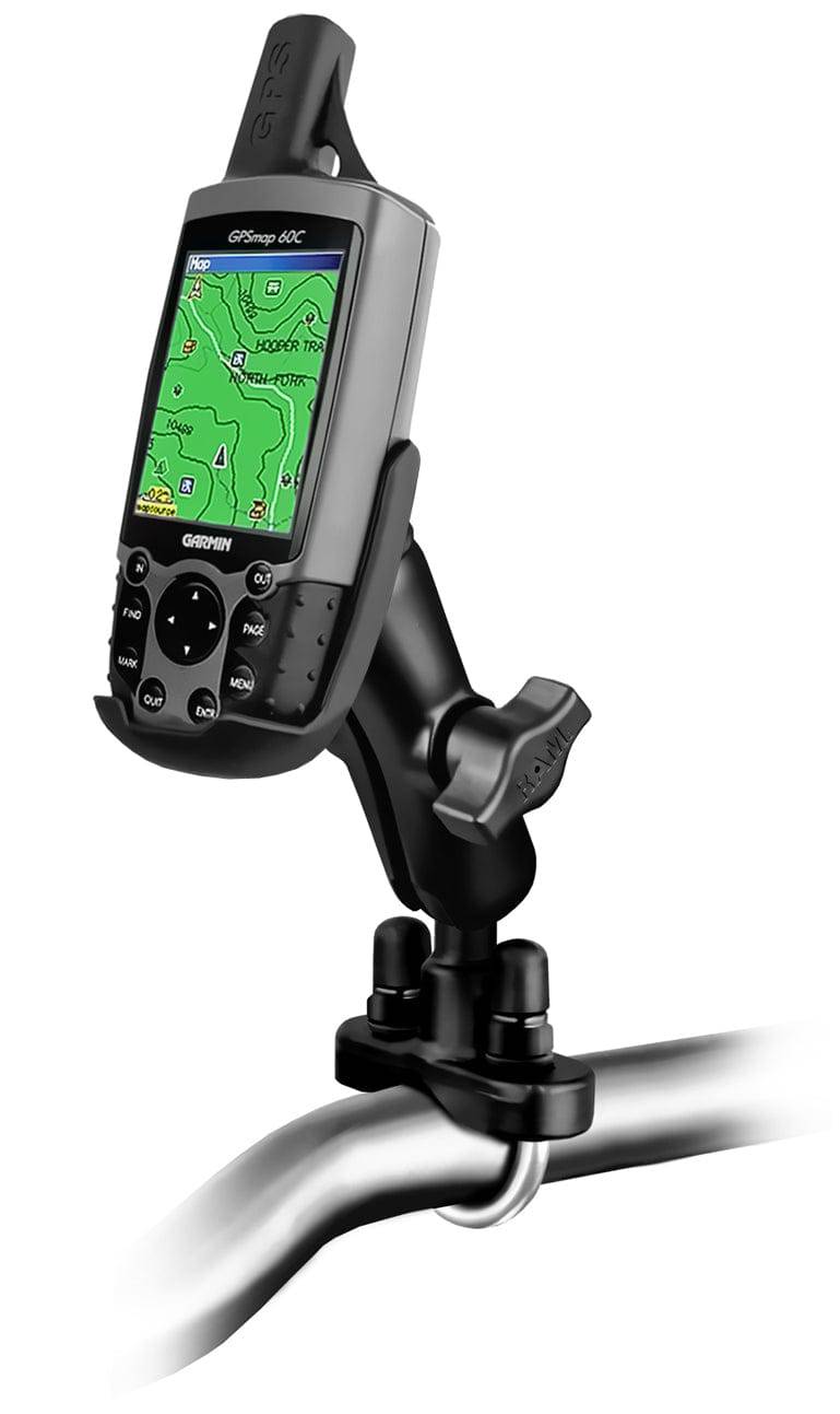 RAM® Handlebar U-Bolt Mount for Garmin Astro 220, GPS 60, GPSMAP + More - RAM-B-149-GA12 - OC Mounts