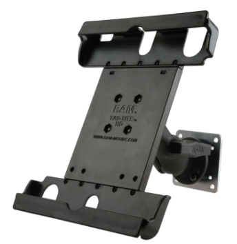 RAM® Dashboard Mount with Backing Plate for 9"-10.5" Tablets with Cases - RAM-101B-TAB20U - OC Mounts