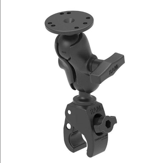 RAM® Tough-Claw™ Small Clamp Mount with Round Plate Adapter - RAM-202-B-400U