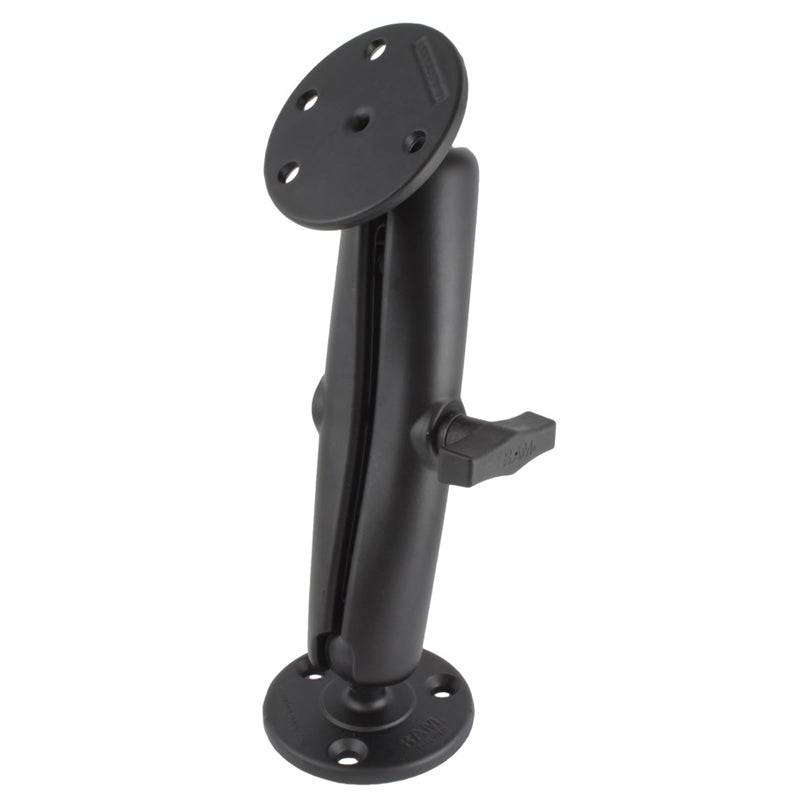 RAM® Double Ball Mount with Large Round Plates - RAM-101U-D-240 - OC Mounts
