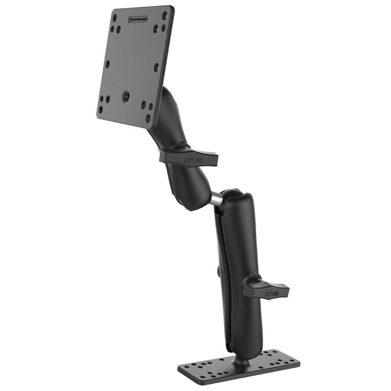 RAM® Dual Double Ball Mount with 100x100mm VESA Plate - RAM-101U-SA1 - OC Mounts
