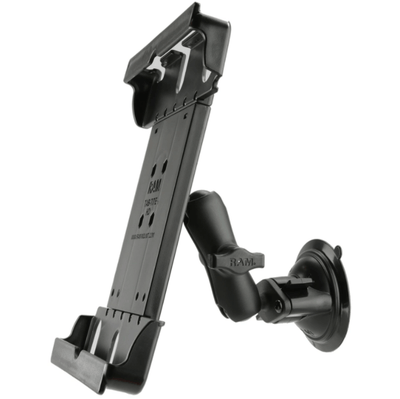 RAM® Tab-Tite™ Suction Cup Mount for 9"-10.5" Tablets with Case - RAM-B-166-TAB20U - OC Mounts