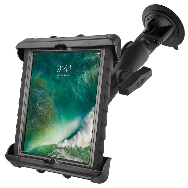 RAM® Tab-Tite™ Large Tablet Mount with RAM® Twist-Lock™ Suction Cup - RAM-166-TAB17U - OC Mounts