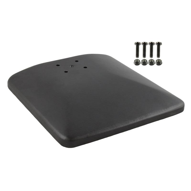 RAM® 9" x 9" Aluminum Weighted Base with AMPS Hole Pattern - RAM-251-1SA - OC Mounts