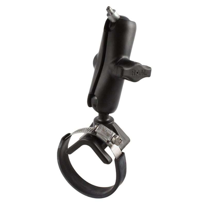 RAM® Double Ball Strap Hose Clamp Mount with 1/4"-20 Threaded Stud - RAM-B-101U-UE1 - OC Mounts