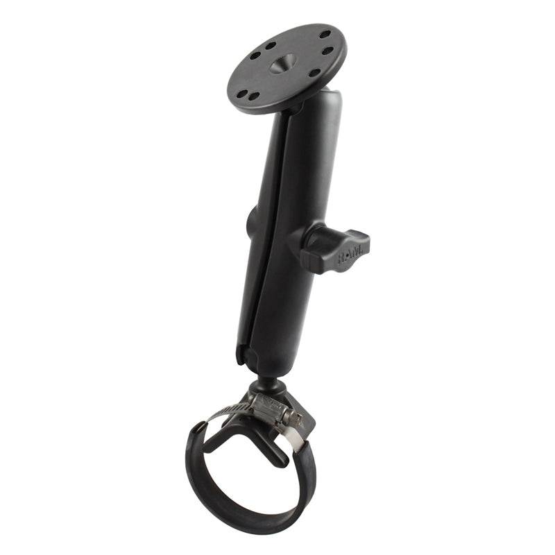 RAM® Double Ball Large Strap Hose Clamp Mount with AMPS Plate - RAM-B-108-C-STRAP40 - OC Mounts