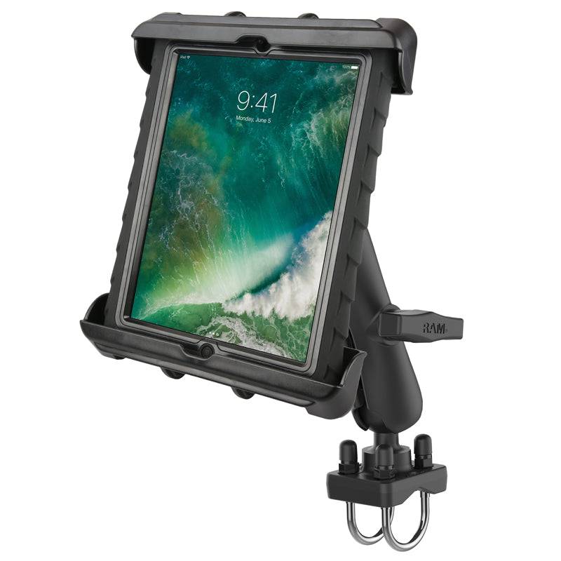 RAM® Tab-Tite™ Large Tablet Holder with Double U-Bolt Mount - RAM-138-235-TAB17U - OC Mounts
