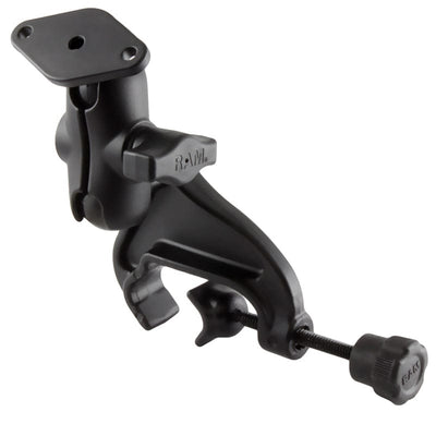 RAM® Double Ball Yoke Clamp Mount with Diamond Plate - RAM-B-121U-A-238 - OC Mounts