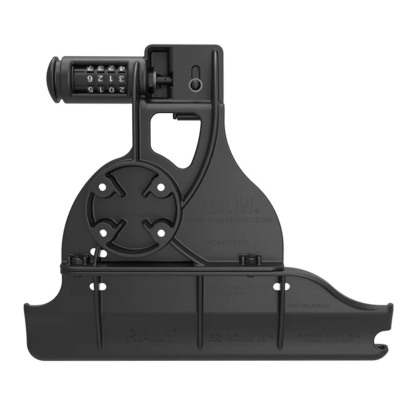 RAM® EZ-Roll'r™ Combo Locking Holder for iPad 7th-9th Gen & Air 3 - RAM-HOL-AP31CLU