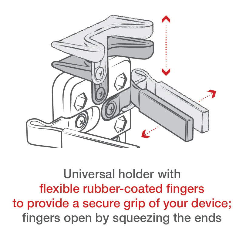 RAM® Finger-Grip™ Universal Holder with Arm Strap Mount - RAP-B-104-UN4-BM-A1