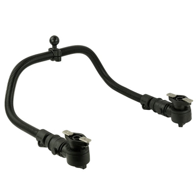 RAM® Rugged Quick Release Wheelchair 2-Point Base with Ball - RAP-AAPR-WCT-2-30BU