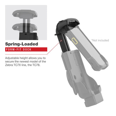 RAM® Form-Fit Holder for Zebra TC73 & TC78 - RAM-HOL-ZE17-NP-1U