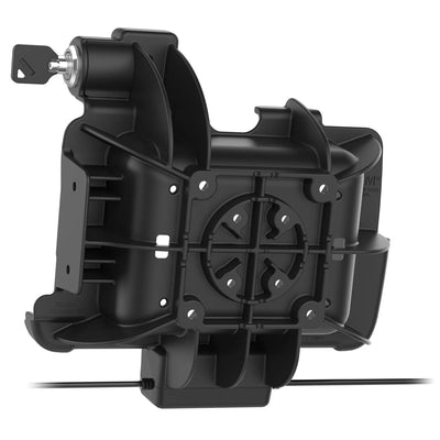 Locking RAM® Tough-Dock™ Power + Dual USB for Zebra ET4x 8" Tablet - RAM-HOL-ZE20PD2KLU
