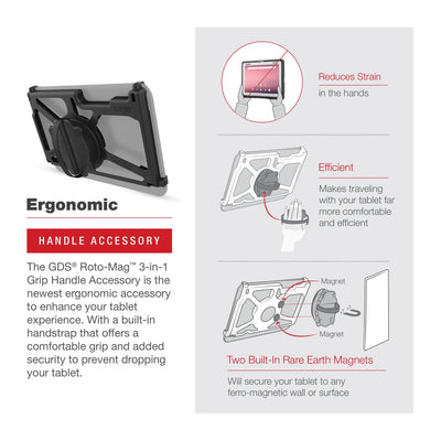 GDS® Roto-Mag™ 3-in-1 Accessory for Panasonic FZ-A3 - RAM-GDS-ROTO2-PAN16U