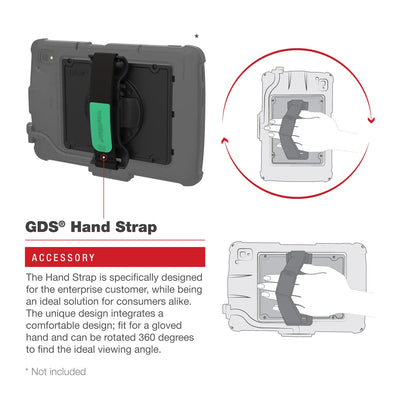 GDS® Hand Strap Accessory for Zebra ET4x 10” Enterprise Tablet - RAM-GDS-HS2-ZE21U