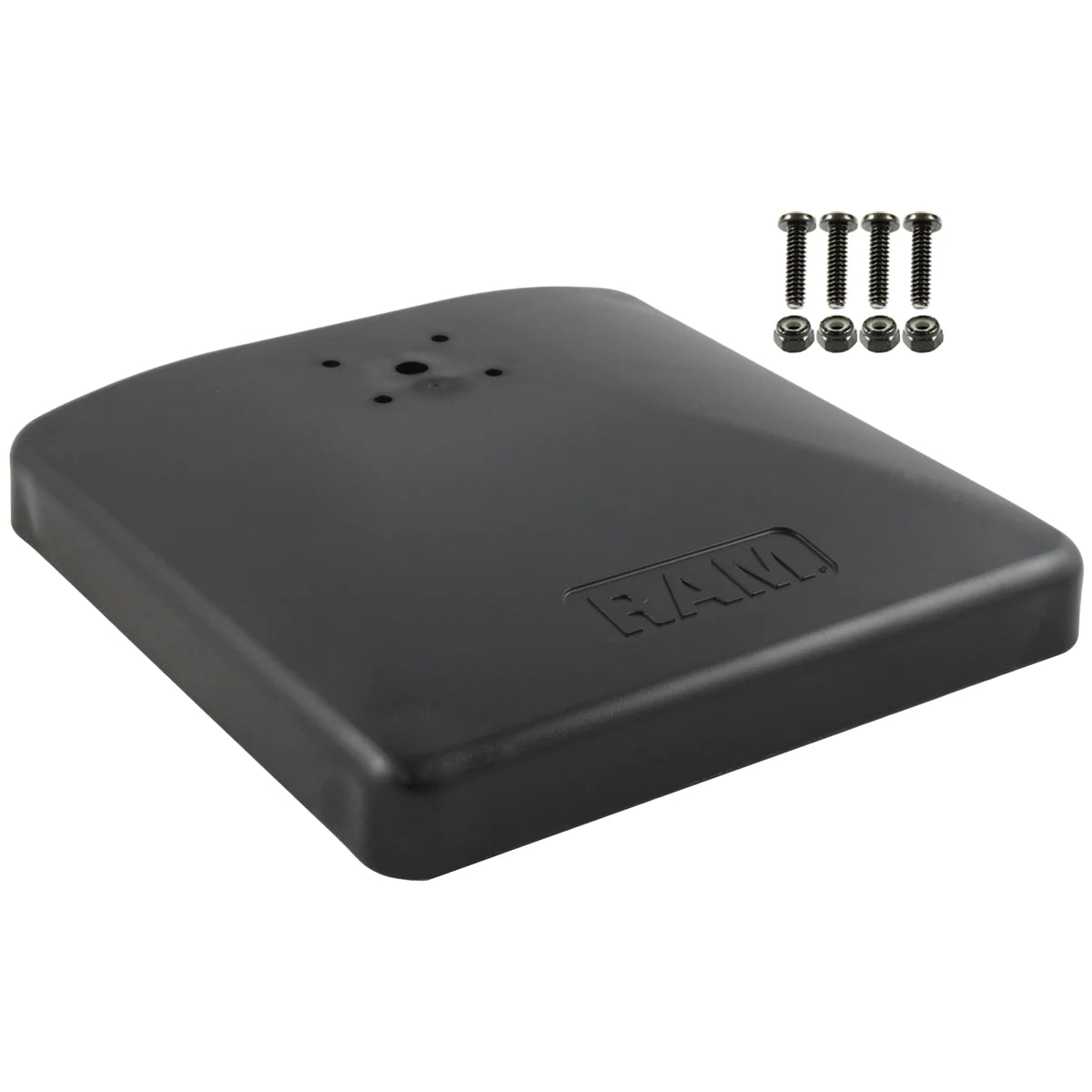 RAM® Weighted Composite Square Platform Base with AMPS Hole Pattern - RAP-251-1U