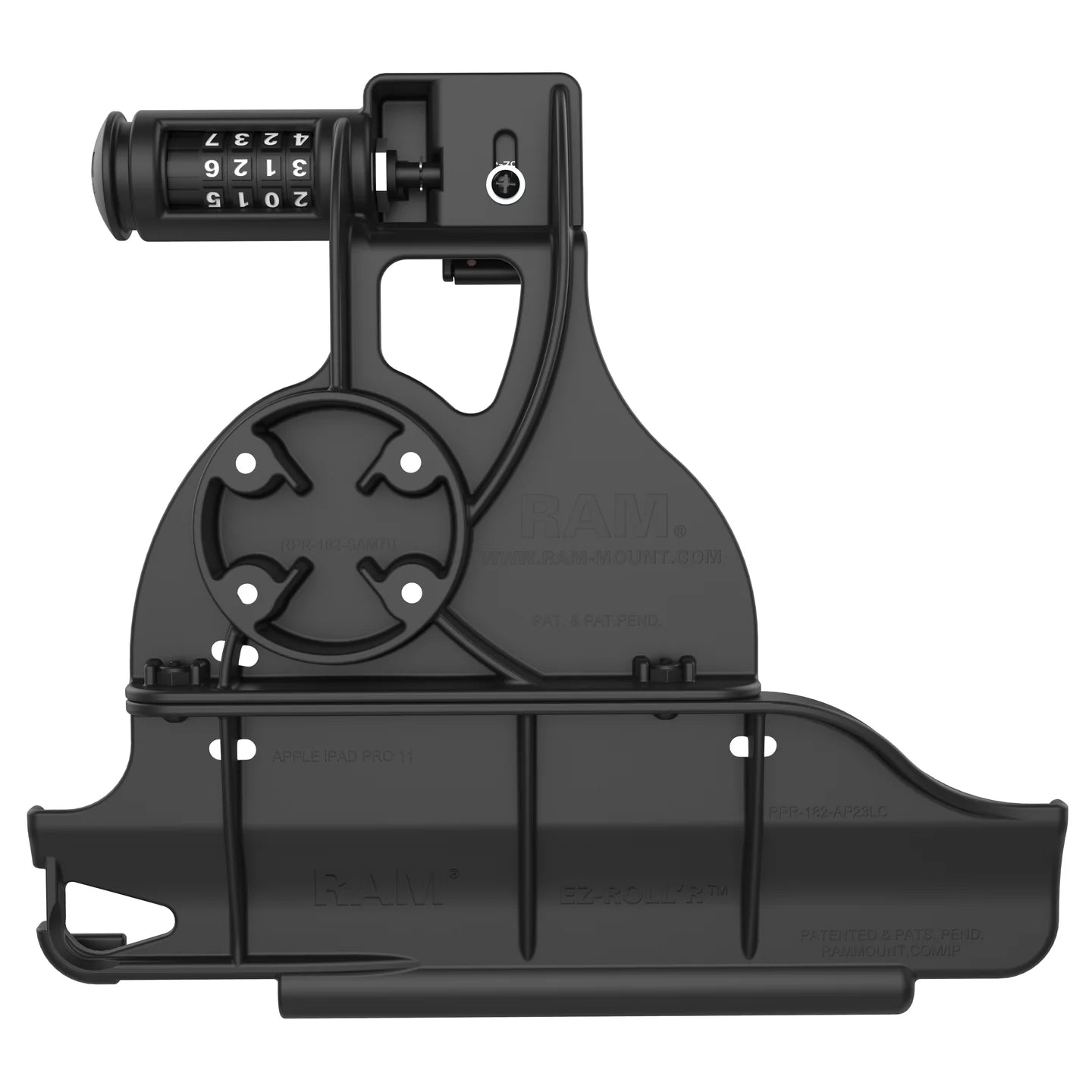RAM® EZ-Roll'r™ Combo Locking Holder for iPad Pro 11" & Air 4 - RAM-HOL-AP23CLU