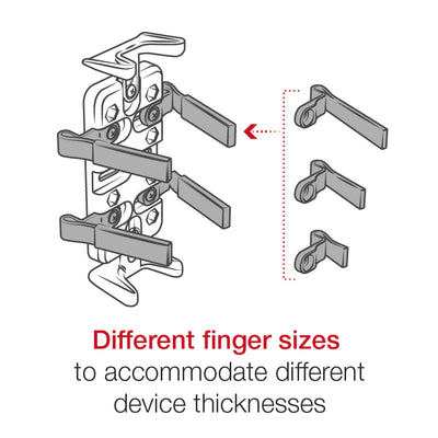 RAM® Finger-Grip™ Universal Holder with Leg Mount - RAP-B-139-UN4-BM-L1