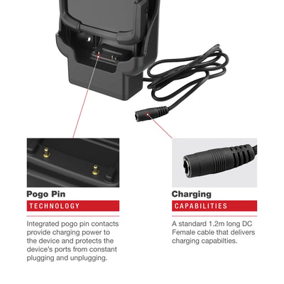 RAM® Form-Fit Powered Dock for Zebra TC73 & TC78 - RAM-HOL-ZE17-1U