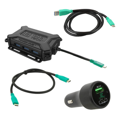 GDS® Ecosystem™ Vehicle Bundle with Monitor, Keyboard & Phone Mount - RAM-VB-196-GDS-ECO1