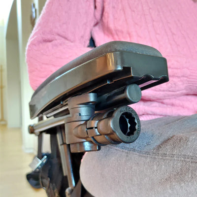 RAM® Universal Wheelchair Base with Quick Release & Swivel Feature - RAP-AAPR-WCT