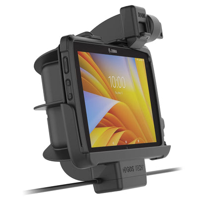 Locking GDS ® Power + Dual USB Dock for Zebra ET4x 8" with IntelliSkin ® - RAM-GDS-DOCKL-ZE20PD2U
